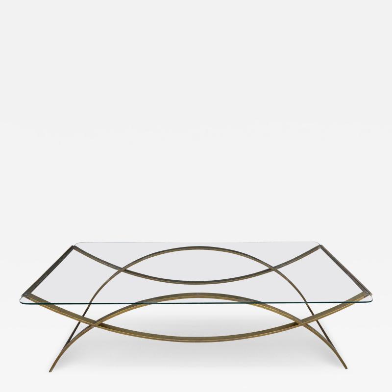  Maison Bagu s Italian Modern Brass Cocktail Table