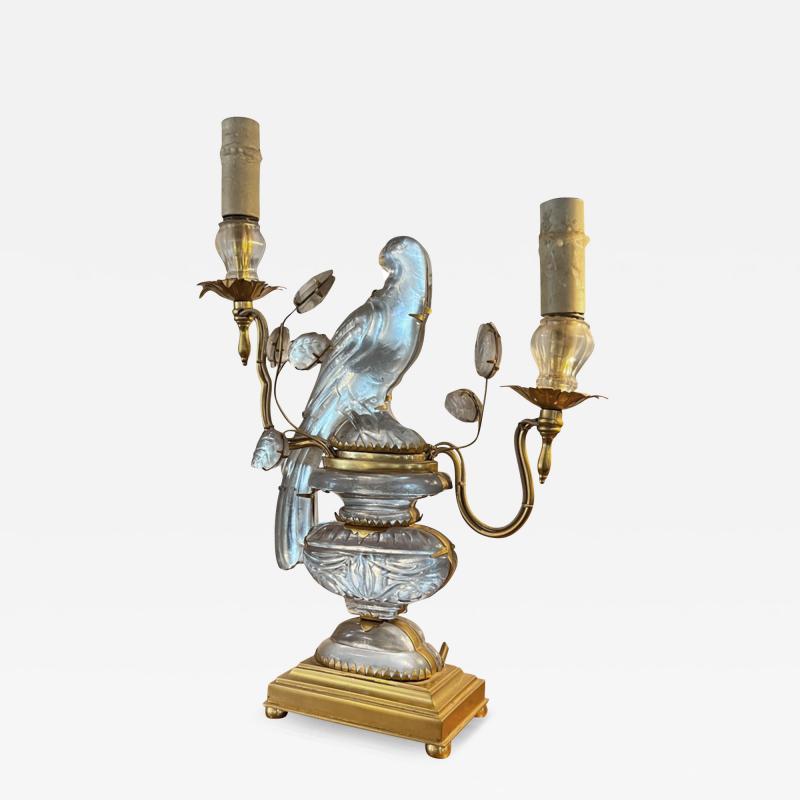  Maison Bagu s Maison Bagues Table Lamp With Parrot and Urn