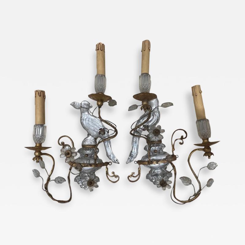  Maison Bagu s Stunning Pair of Ancient Sconces by Maison Bagu s Art D co France