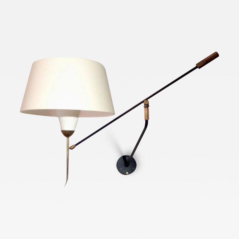  Maison Lunel Foldable and adjustable wall light by Maison Lunel France circa 1950