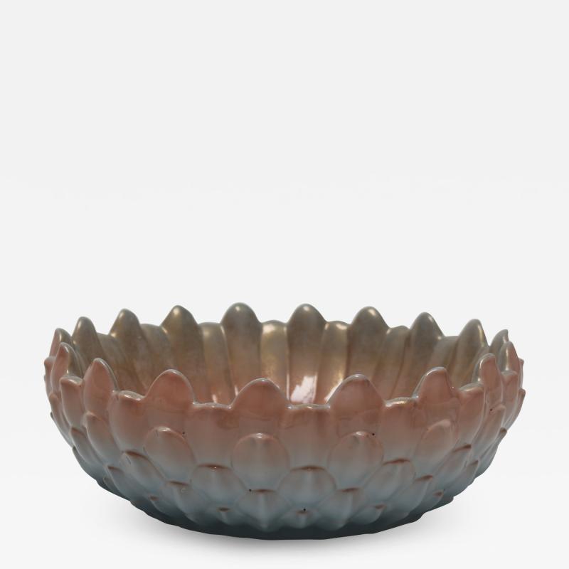  Mangani Lotus Centerpiece Porcelain Bowl
