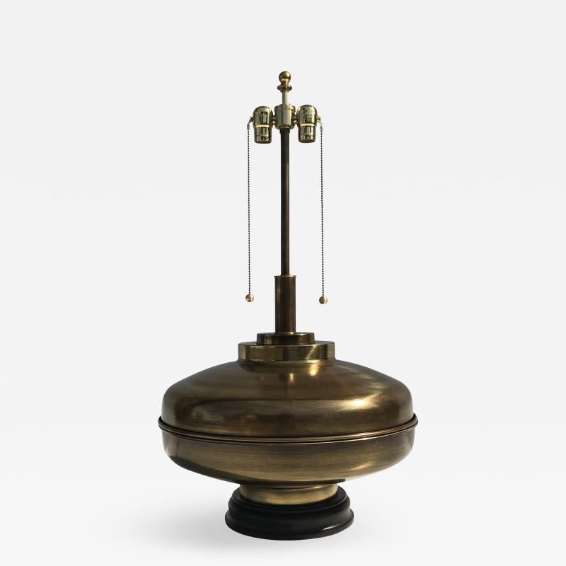  Marbro Lamp Company Large Scale Brass Lamp