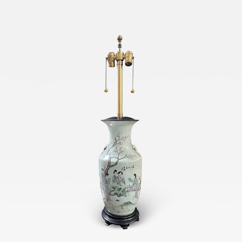  Marbro Lamp Company Marbro Lamp Co Antique Chinese Pottery Vase Table Lamp