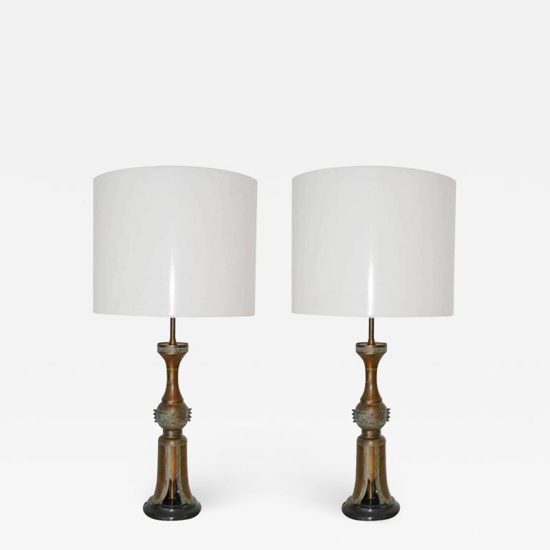  Marbro Lamp Company Pair of Mid Century Table Lamps