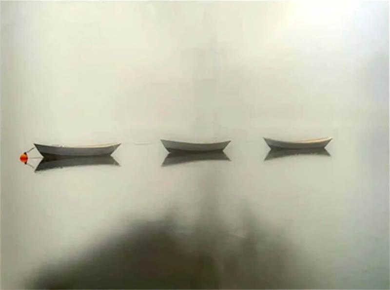  Marc VanDermeer Photography of Three Boats in a Lake Titled Magic Lake 