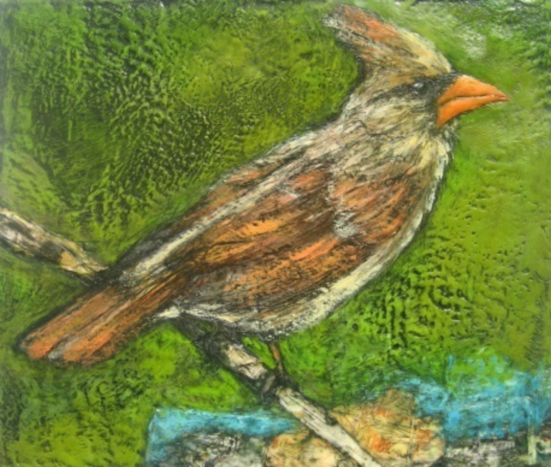  Marcie Wolf Hubbard Well Traveled Female Cardinal 