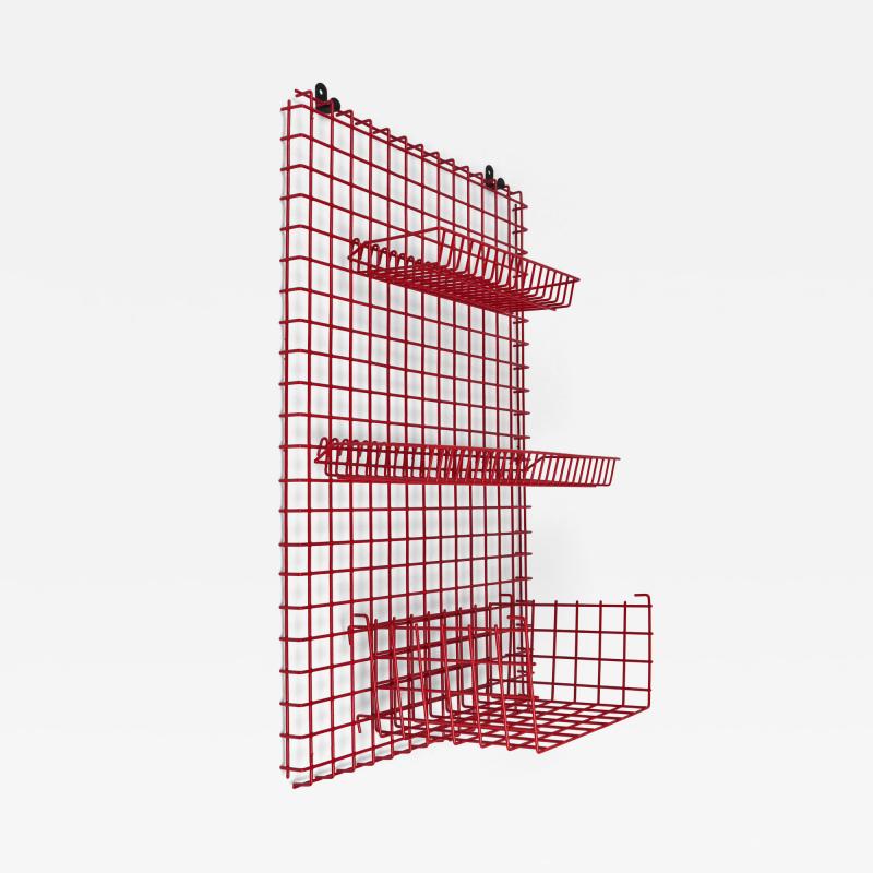  Marilena Boccato Gian Nicola Gigante Antonio Zambusi Binetta Wall Shelf Organizer by Boccato Gigante Zambusi Seccose Italy 1980