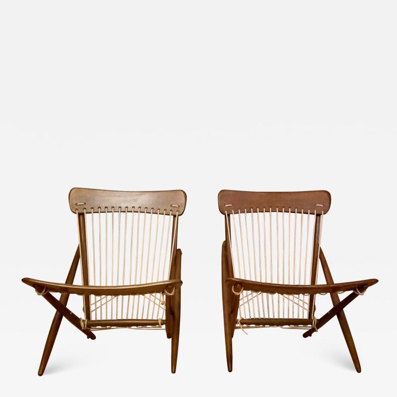  Maruni Studio Maruni Style Lounge Chairs Japan 1960s