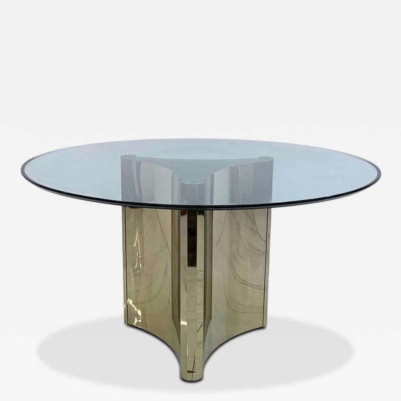  Mastercraft Mastercraft Trilobi Dining Table Brass 1970s