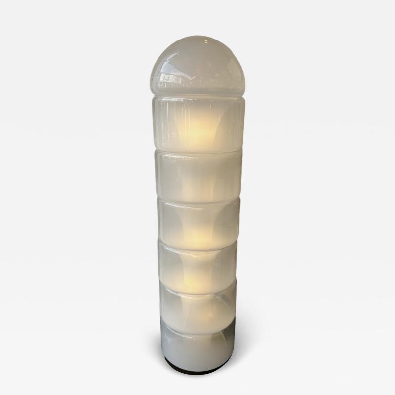  Mazzega Murano Floor Lamp LT316 Murano Glass by Carlo Nason for Mazzega Italy 1970s