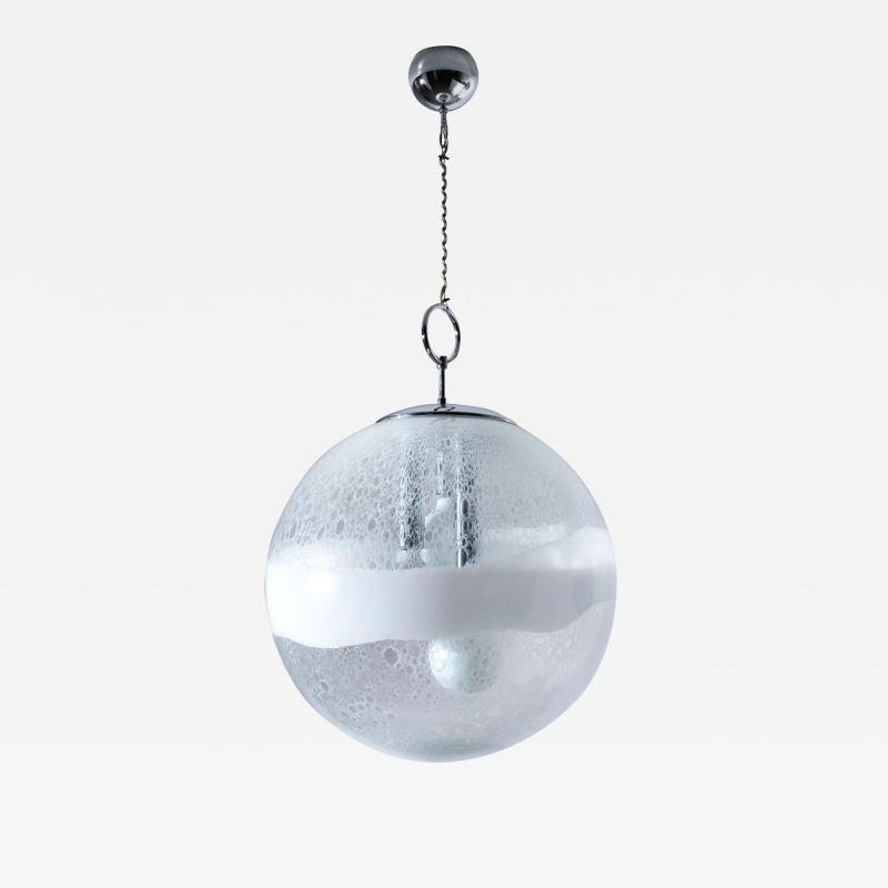  Mazzega Murano Large Mazzega Ceiling Pendant