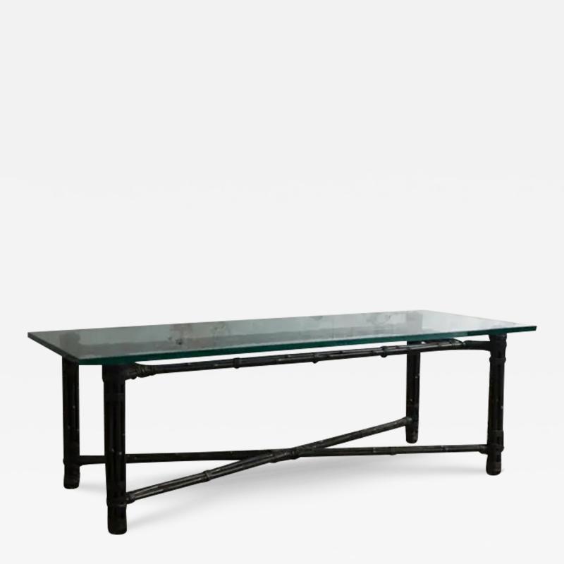  McGuire Furniture John and Elinor McGuire Bamboo coffee table Elinor John Mcguire San Francisco 1970