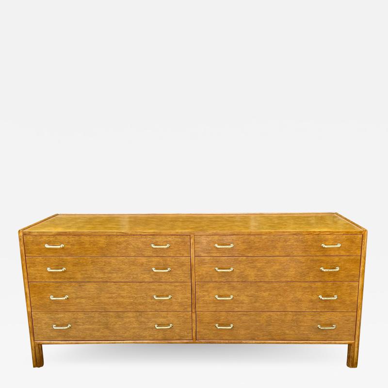  McGuire Furniture McGuire Furniture Company Faux Bamboo Low Dresser