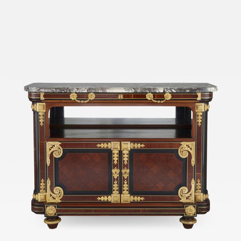  Mercier Fr res Gilt bronze mounted mahogany side cabinet by Mercier Freres