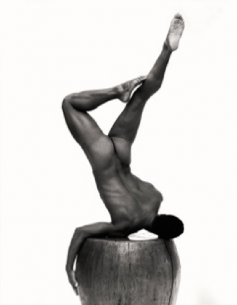  Michael Childers Alvin Ailey Dancer on Tree Trunk 1980