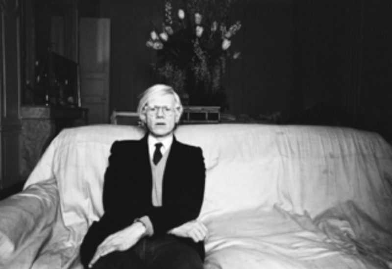  Michael Childers Andy Warhol in Paris Apartment 1976