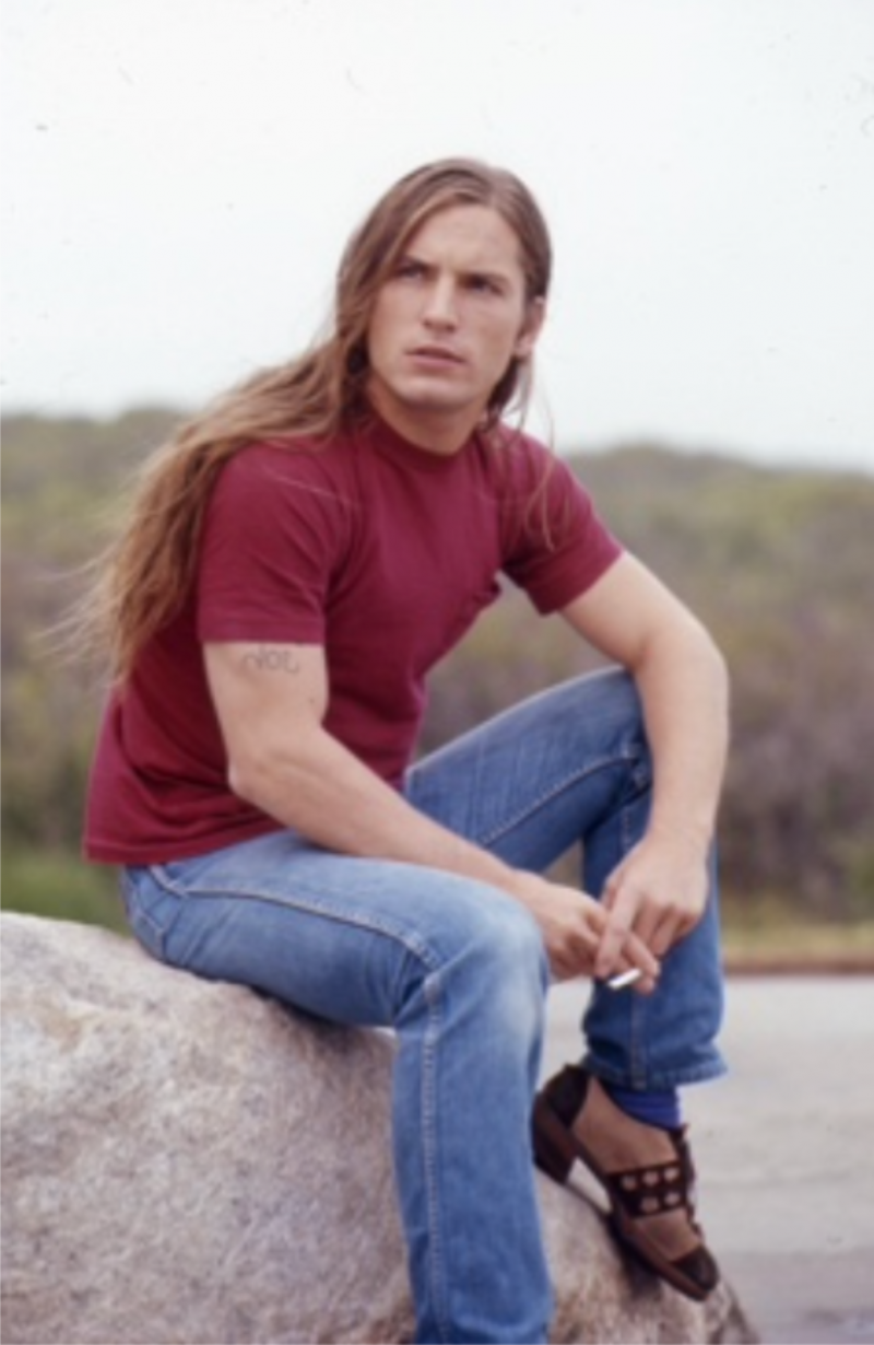  Michael Childers Joe Dallesandro in Montauk 1970