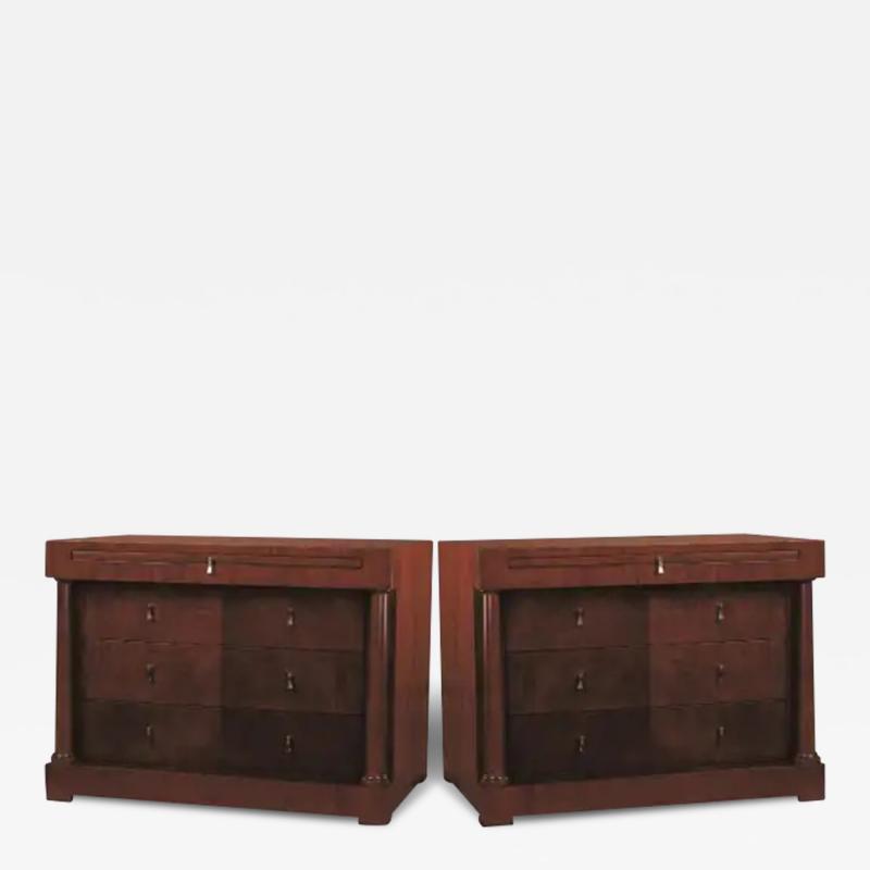  Michael Vanderbyl pair of Rosenau for Deccas three drawer chest