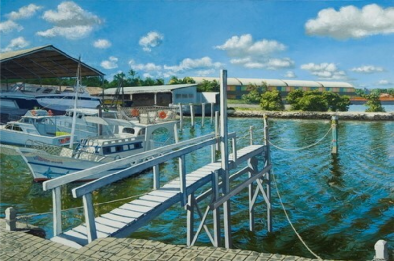  Michela Mansuino Footbridge at Cabanga 1998