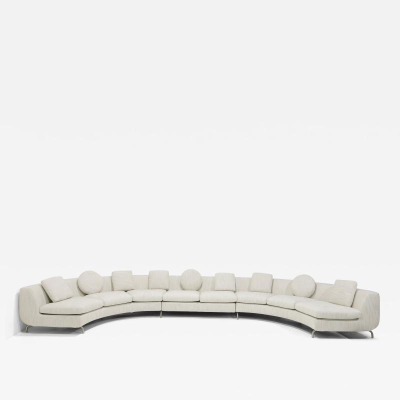  Minotti Minotti Dubuffet Sectional with Three Sections in Holly Hunt Upholstery