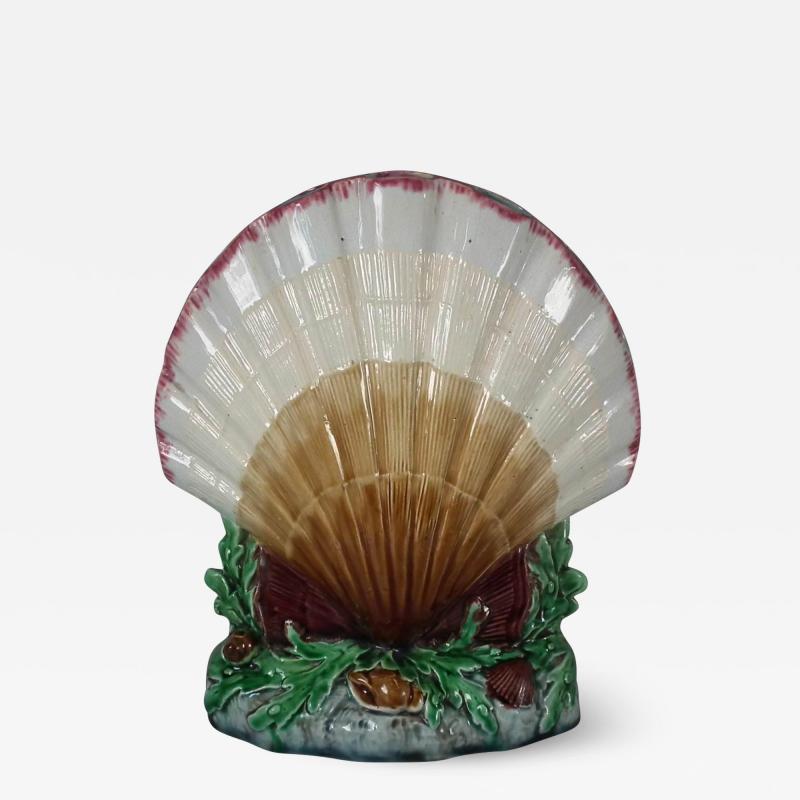  Minton Minton Majolica Shell Flower Holder