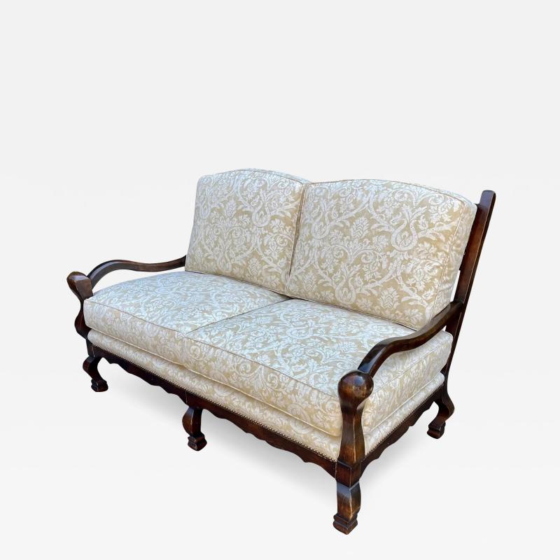  Minton Spidell 18th C Style Minton Spidell French Country Down Filled Settee Sofa