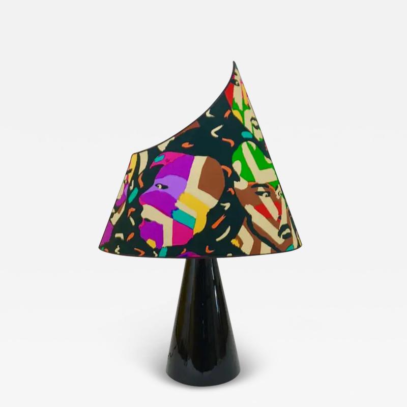  Missoni Post Modern Missoni Table Lamp by Massimo Valloto Italy 1980s
