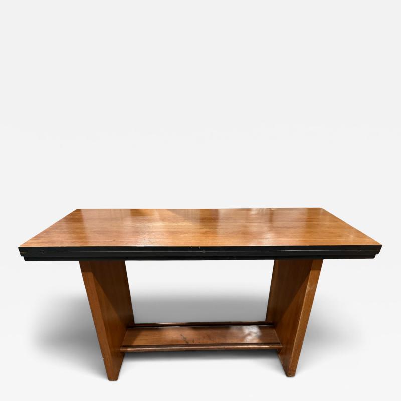  Modernage Furniture Company MODERNIST ART DECO CONVERTIBLE CONSOLE TO DINING TABLE BY MODERNAGE