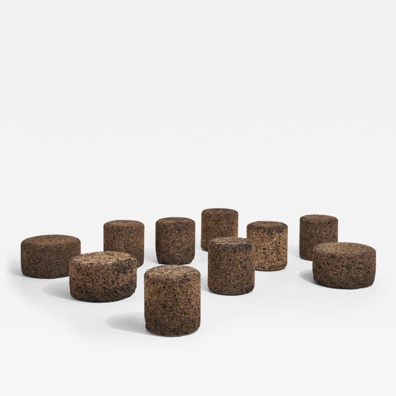  Moooi Jasper Morrison Cork Stools by Moooi Netherlands 2002