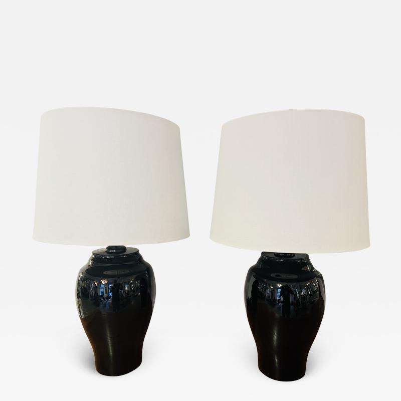  Moser Pair of Austrian Moser 1970s Crystal Table Lamps