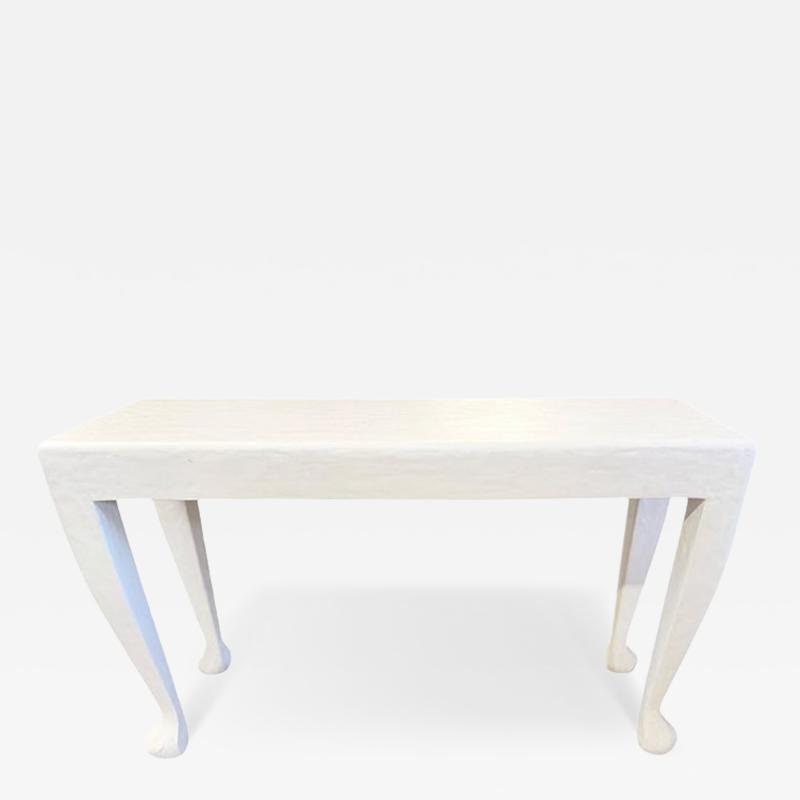  Mr Brown Mr Brown London Pablo White Console Table