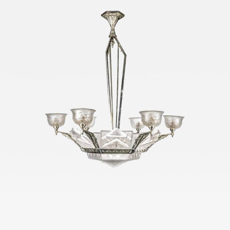  Muller Fres Luneville Muller Freres Chandelier