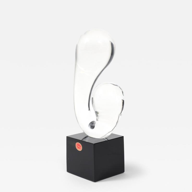  Murano 1960s Modern Murano Glass Sculpture