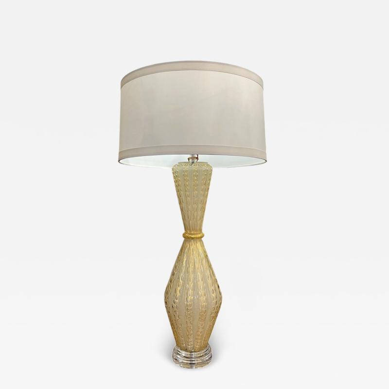  Murano 41 Tall Murano Italian Barovier Blown Glass Lamp