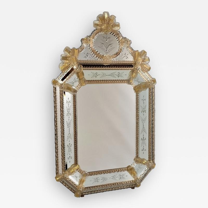  Murano Venetian Mirror by Fratelli Tosi