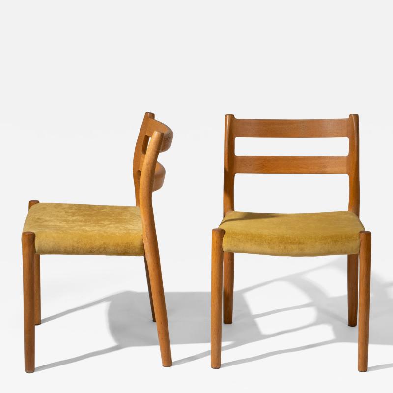  NIELS O MOLLER Niels Otto M ller pair of Model 84 1976