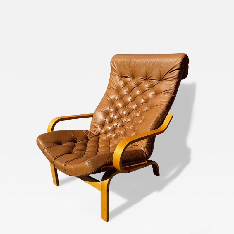  Noboru Nakamura Bentwood Noboru Nakamura Poem Leather Lounge Chair