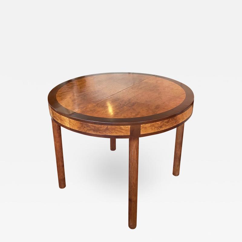  Nordiska Kompaniet Exceptional Table with Brul Top by Carl Bergsten