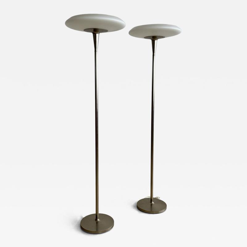  Nordiska Kompaniet Nordiska Kompaniet pair of rare floor lamps model no NK 1027 1940s