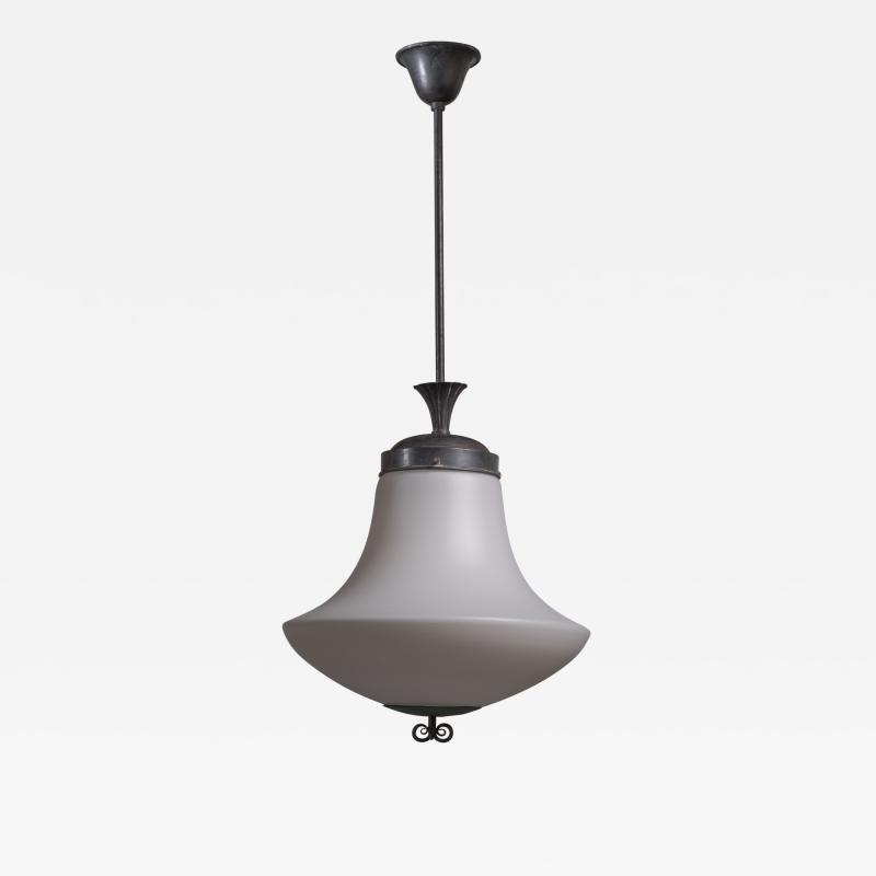  Nordiska Kompaniet Opaline glass pendant lamp