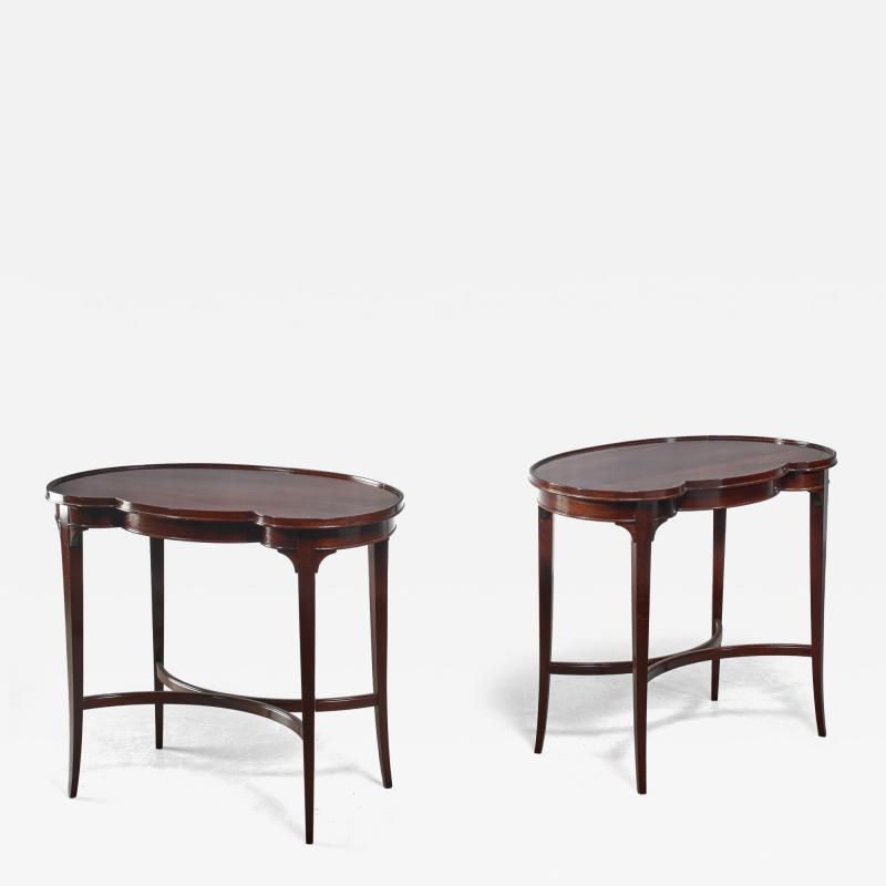  Nordiska Kompaniet Pair Nordiska Kompaniet side tables