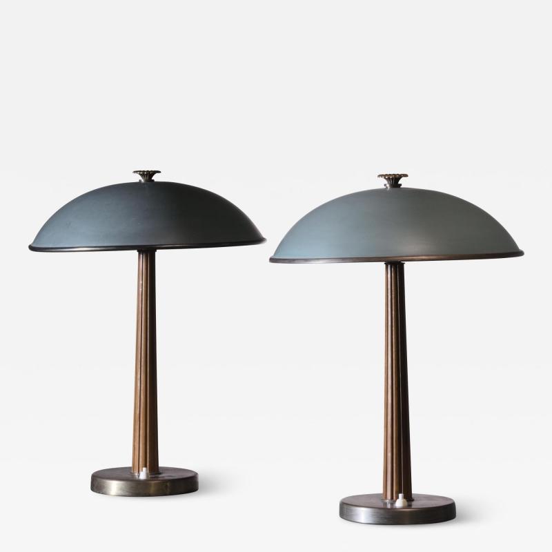  Nordiska Kompaniet Pair of Erik Tidstrand table lamps for Nordiska Kompaniet