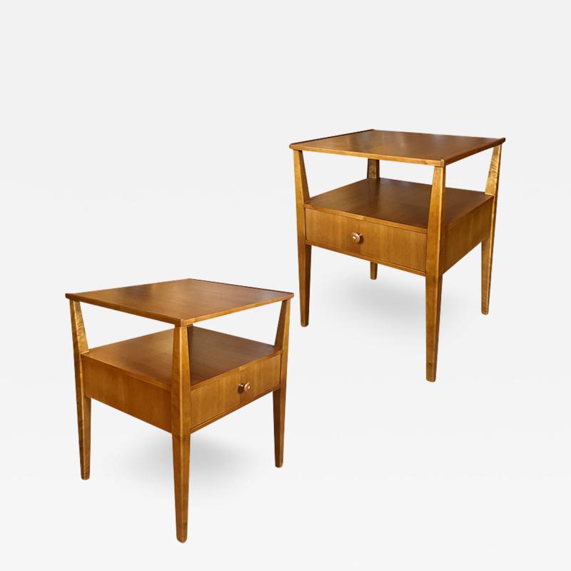  Nordiska Kompaniet Pair of NIghtstands Side Tables by Nordiska Kompaniet