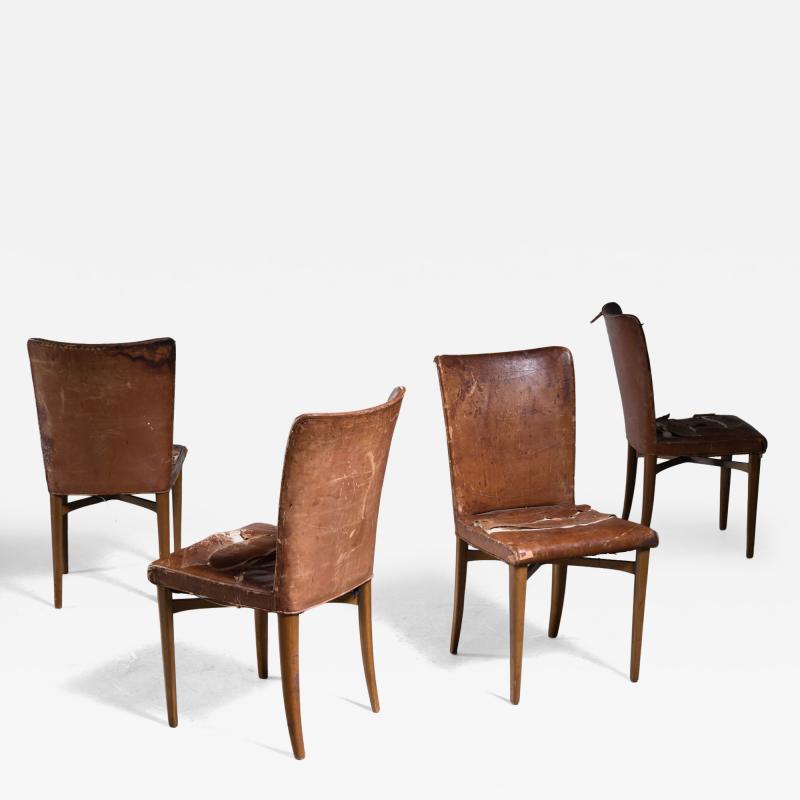  Nordiska Kompaniet Set of 4 Elias Svedberg chairs for Nordiska Kompaniet