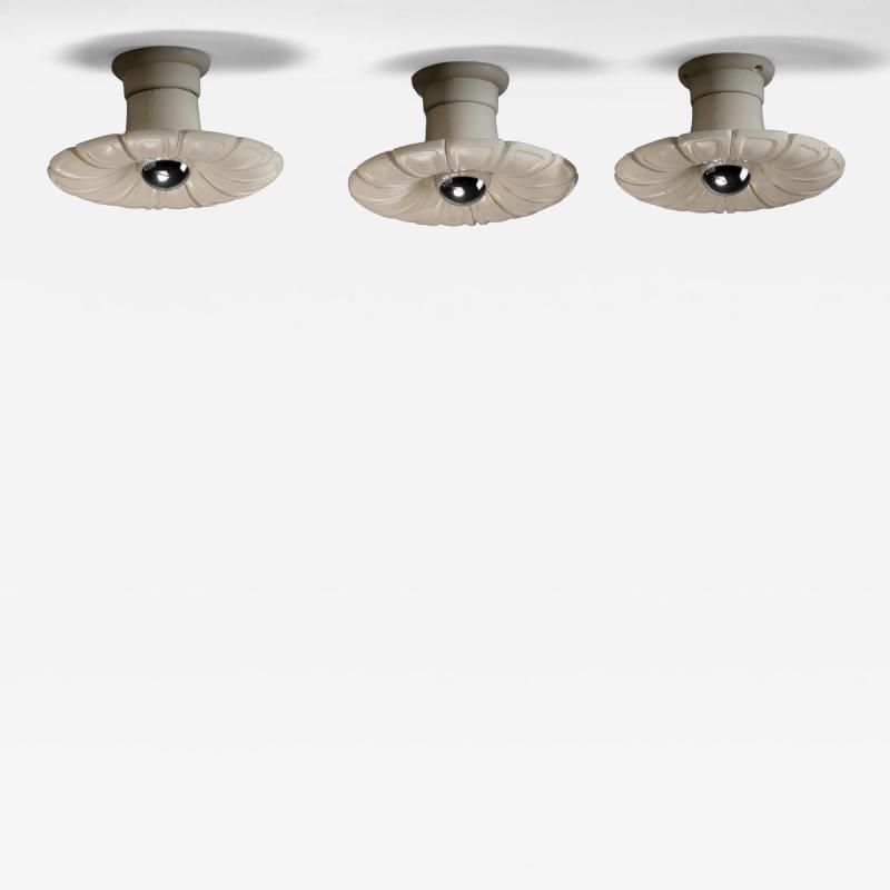  Nordiska Kompaniet Set of three Nordiska Kompaniet ceiling lamps