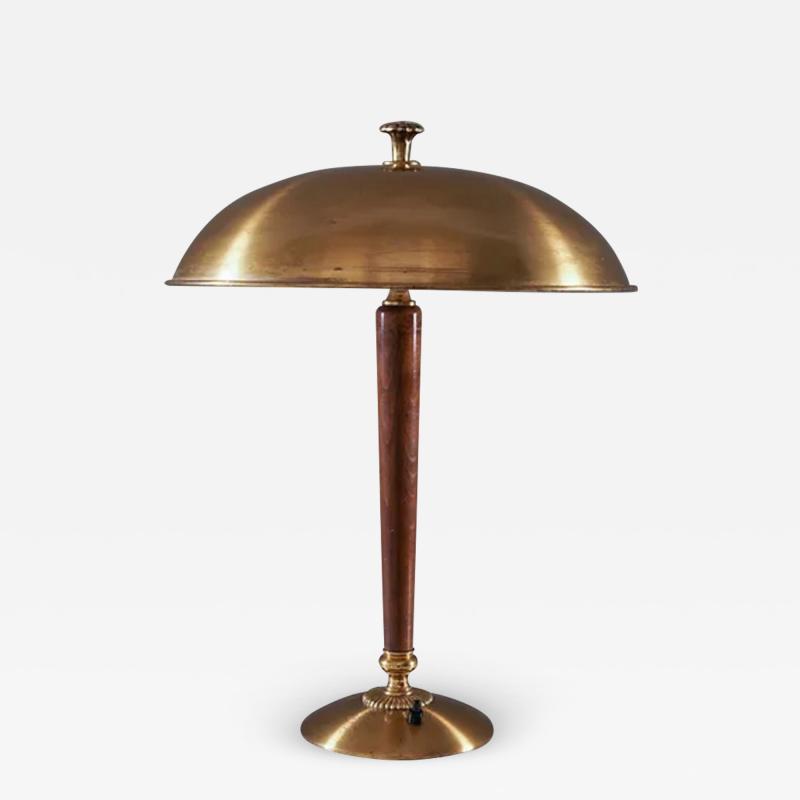  Nordiska Kompaniet Swedish Grace Table Lamp in Brass by Nordiska Kompaniet