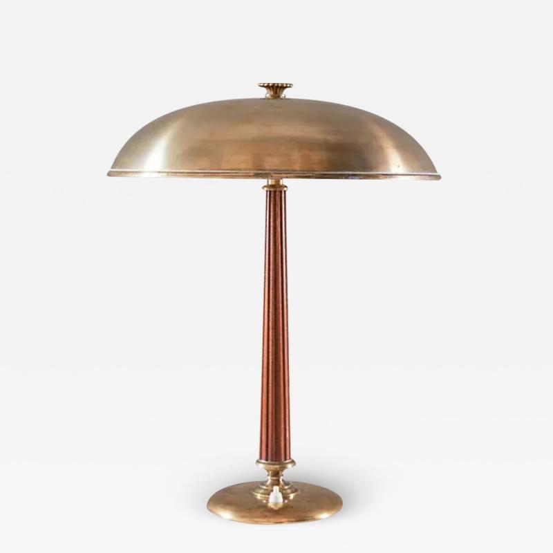  Nordiska Kompaniet Swedish Modern Table Lamp in Brass by Nordiska Kompaniet