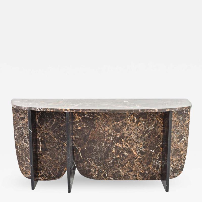  OS AND OOS TRILITHON MARBLE COFFEE TABLE BY OS AND OOS