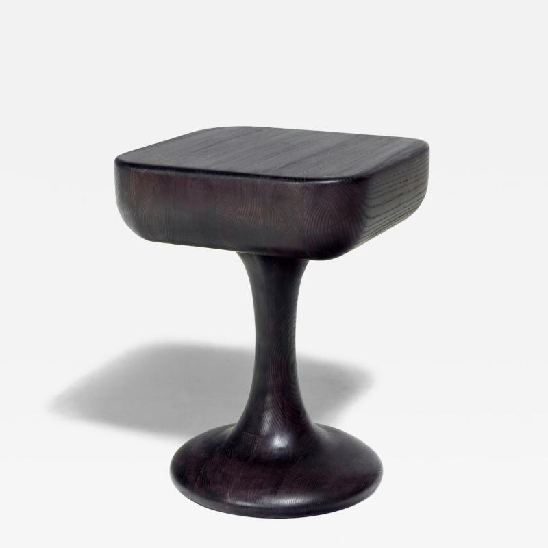  OTTRA Pedestal Side Table Square 