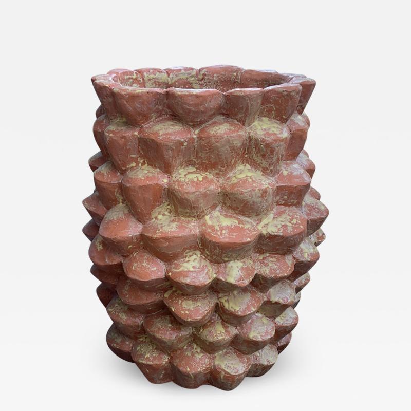  Oak Design Studios PALMAE BEEWAX Enameled terracotta garden pot